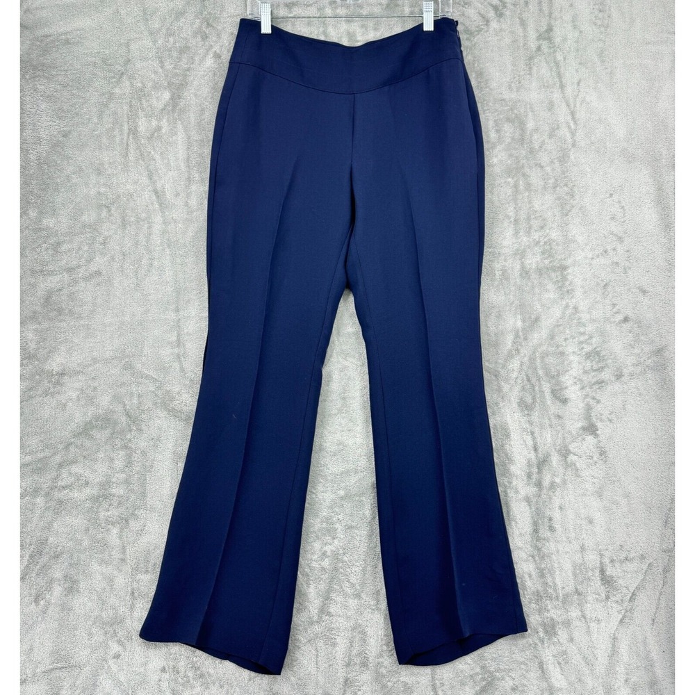 Cabi Pants  8 Curvy‎ PR Trouser Boot Cut Career Classic Navy Blue 117 Minimalist